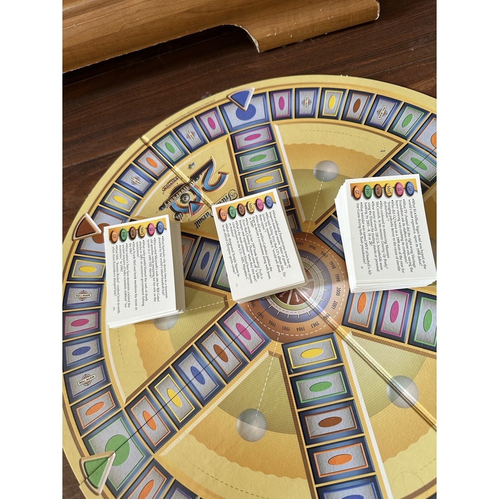 Trivial Pursuit Replacement Cards 300 20th Anniversary Edition-‎ CARDS ONLY-3